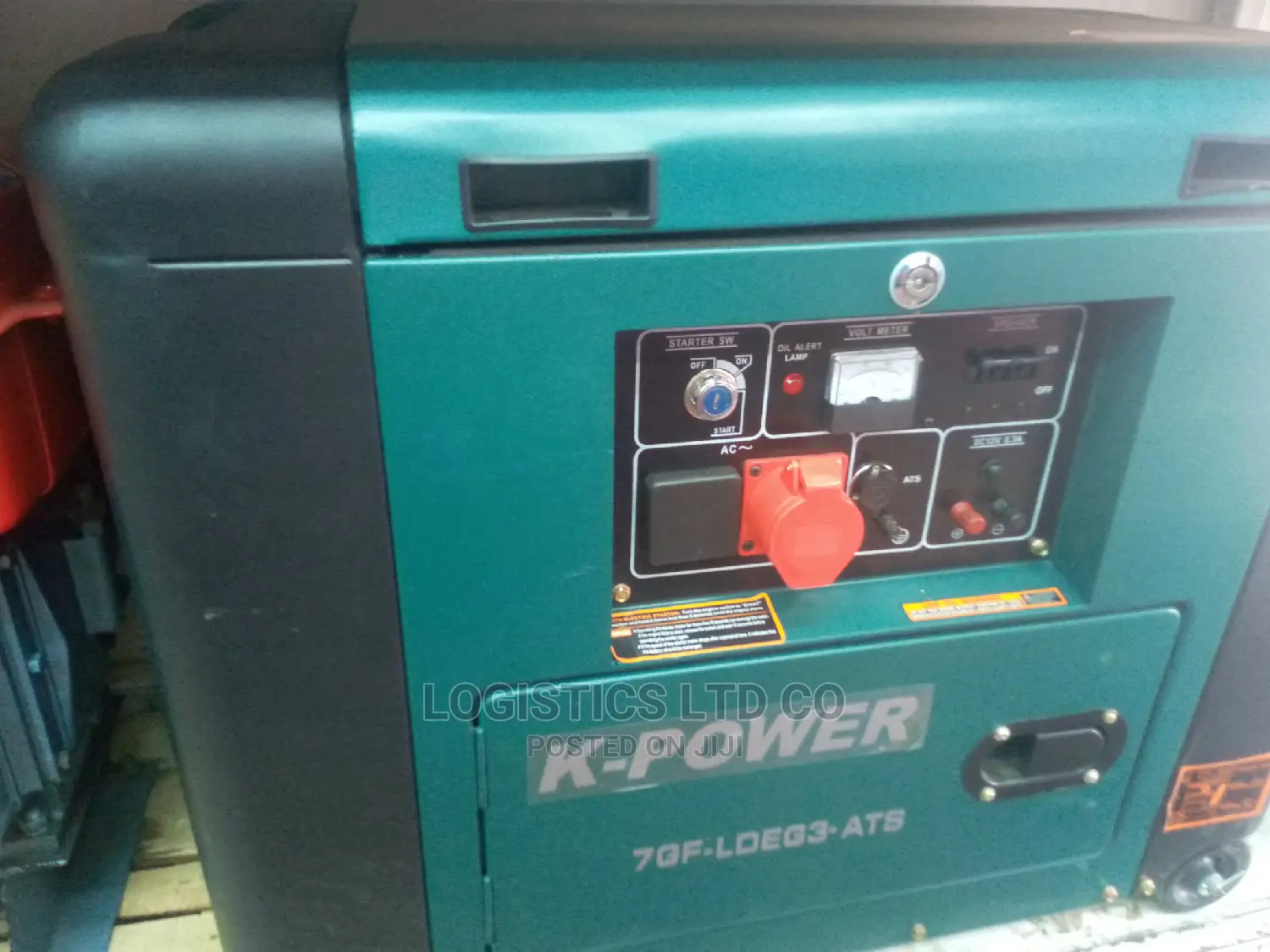 K Power Diesel Silent Generator 3phase +Free ATS