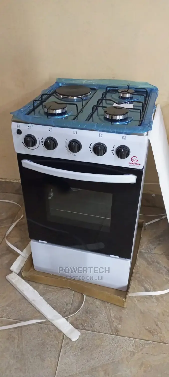 Euroken 3gas +1electric Hot Plate Standing Cooker