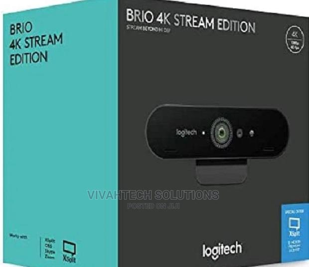Logitech Brio Webcam With Ultra Hd Video HDR - main view