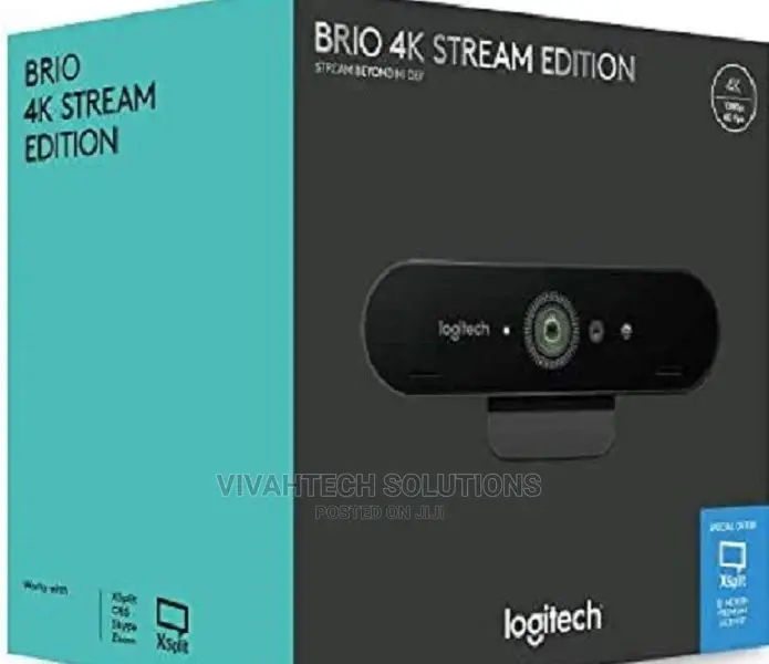 Logitech Brio Webcam With Ultra Hd Video HDR