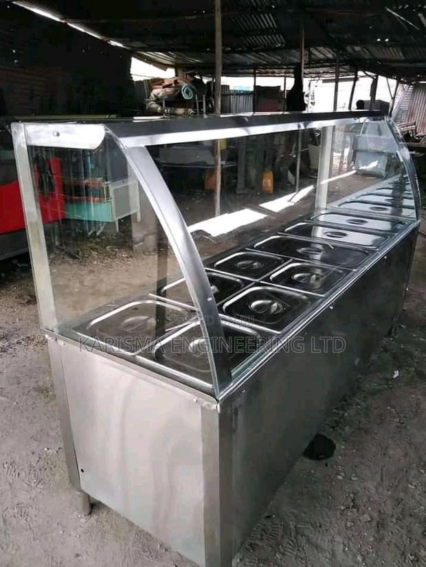 Food Warmer Bain Marie 9 Partitions