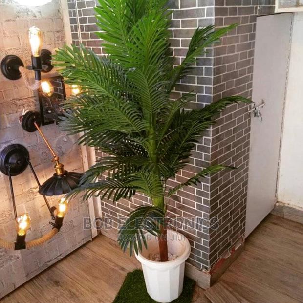 1.7m Long Artificial Pine Tree With Pebbles - main view