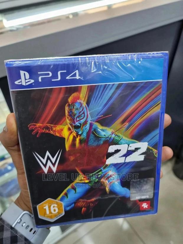 WWE 2K22 PS4 Game - Brand New - main view
