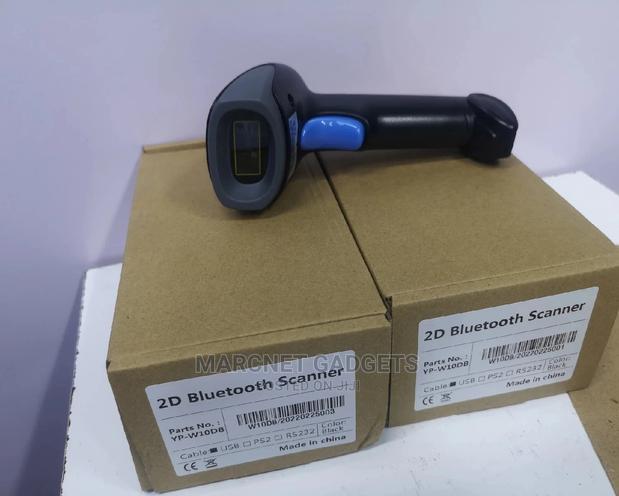 Bluetooth and Wireless 2D Barcode QR Scanner
