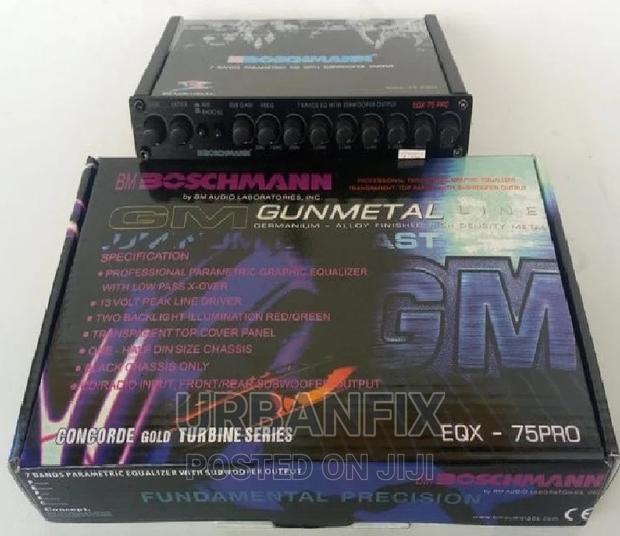 Boschmann EQX-75PRO Parametric Equalizer