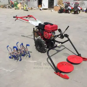 Double Disc Lawn Mower Tiller