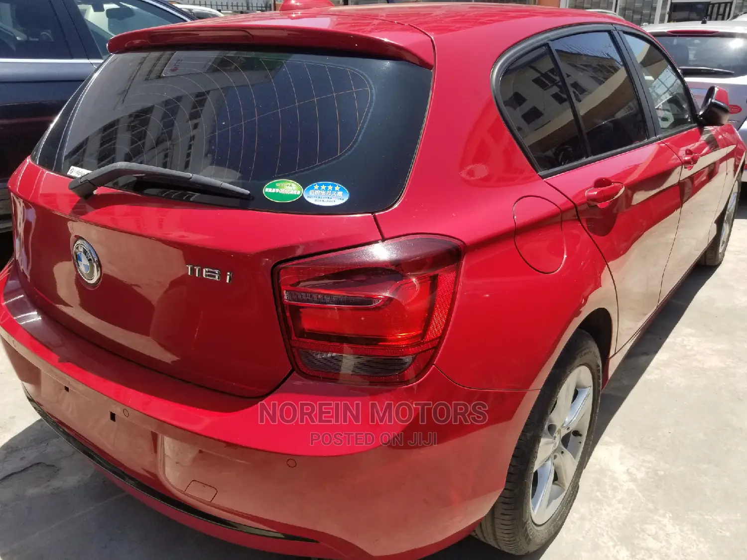 BMW 116i 2014 Red