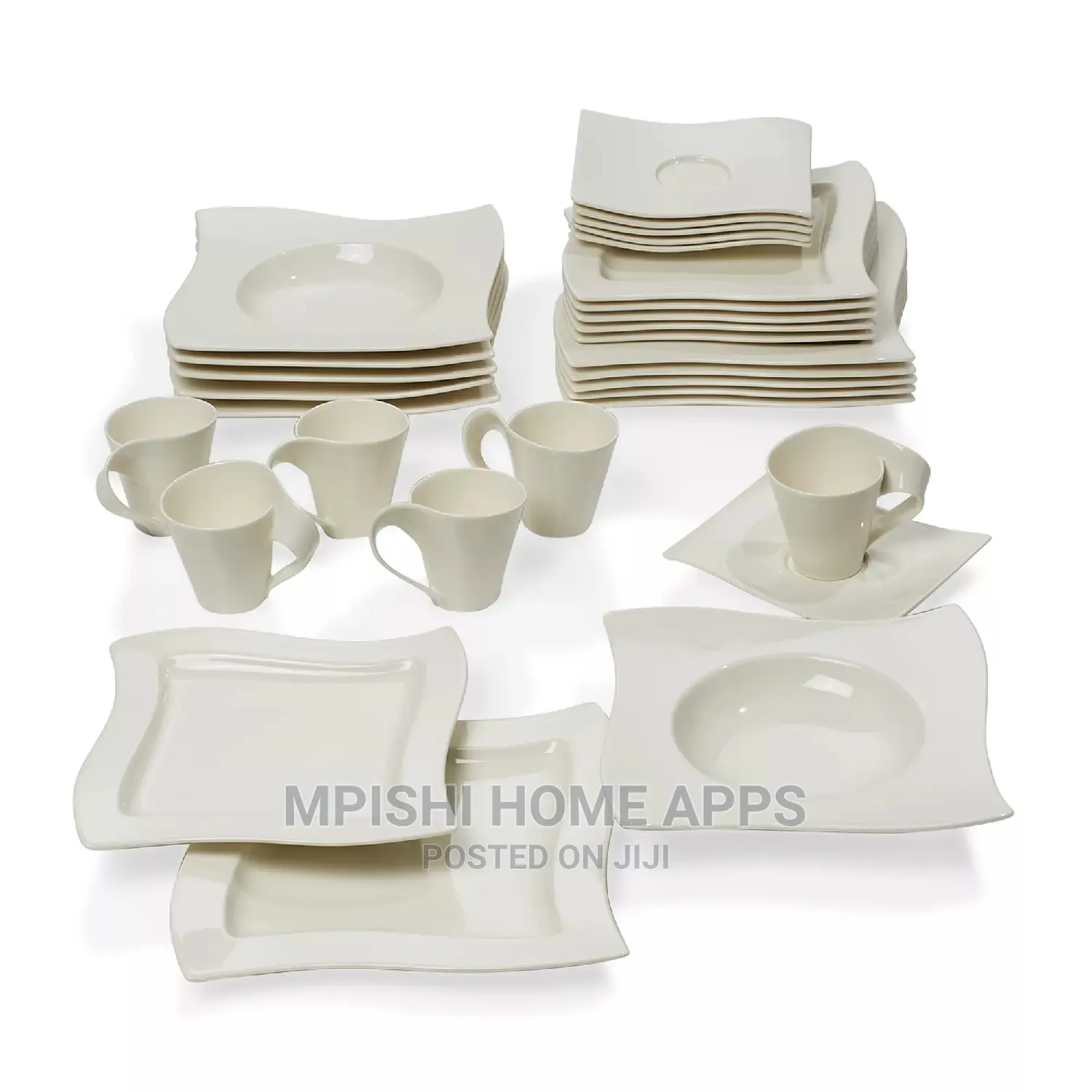 30pcs Wave Dinner Set
