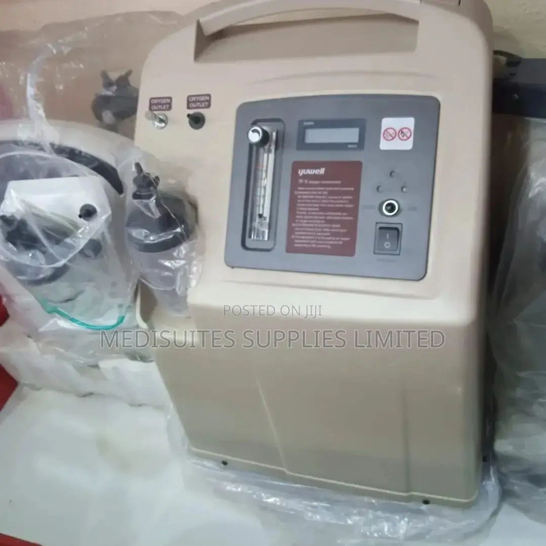 Yuwell 5 Litres Dual Flow Oxygen Conce.