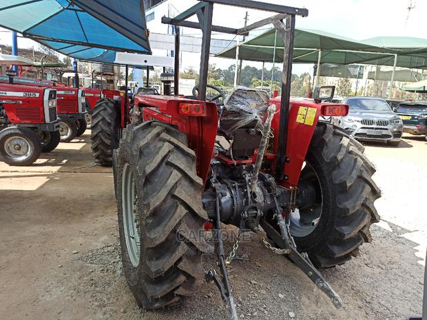 MF 375 Tractor Plus Plow - thumbnail 2