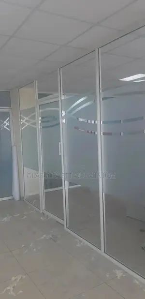 Frosted Office Partitions