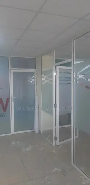 Frosted Office Partitions