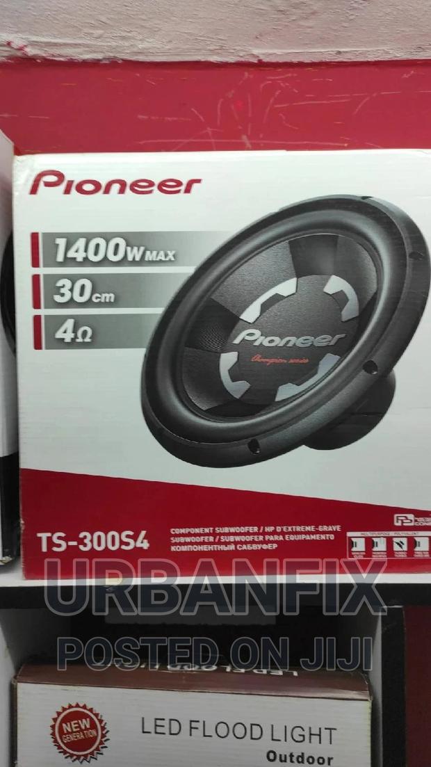 Pioneer 1400watts Subwoofer With Cabinet