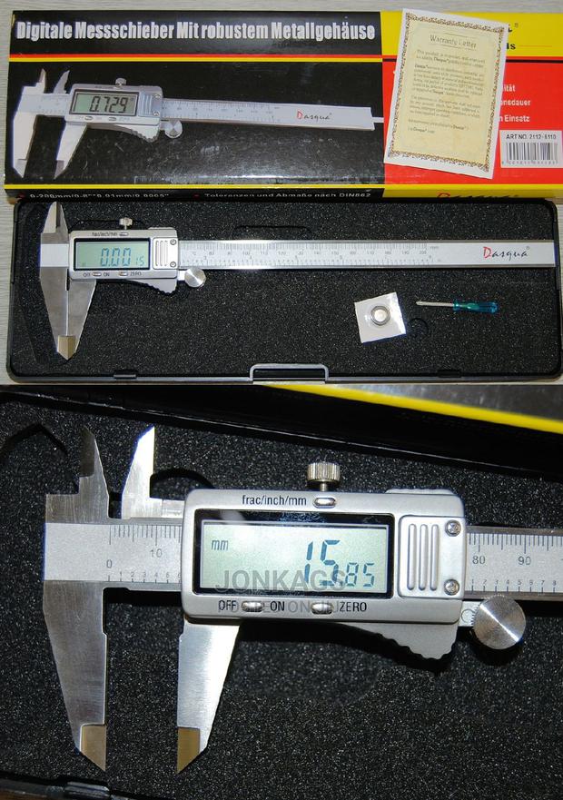 Digital Calipers - main view