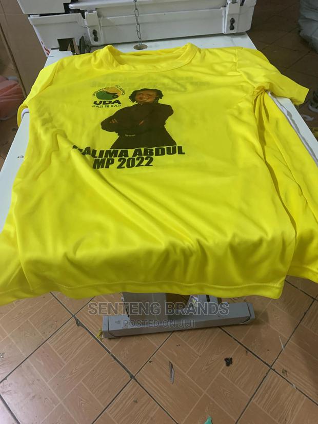 Polyester Plain Tshirt