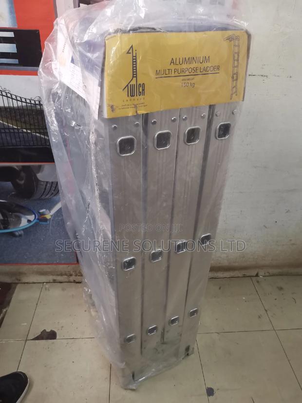 12ft/3.8meters Aluminium Multipurpose Ladders - thumbnail 2