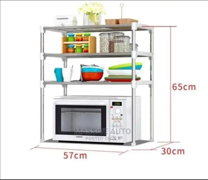 Multifunctionalmicrowave Organiser Rack