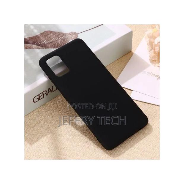 Samsung Galaxy A51 Sillicon Back Cover (Black) - thumbnail 3