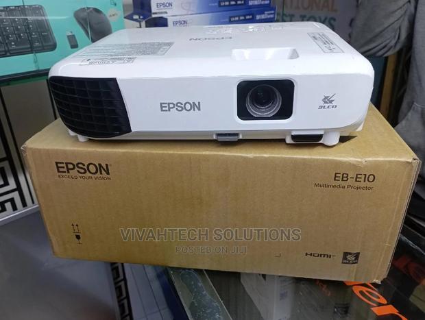 Brand New Epson EB-E10 Projector 3600 Lumens - main view