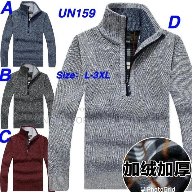 Men Warm Sweater - main view