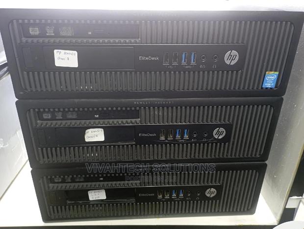 Desktop Computer HP EliteDesk 800 4GB Intel Core i5 HDD 500GB - main view