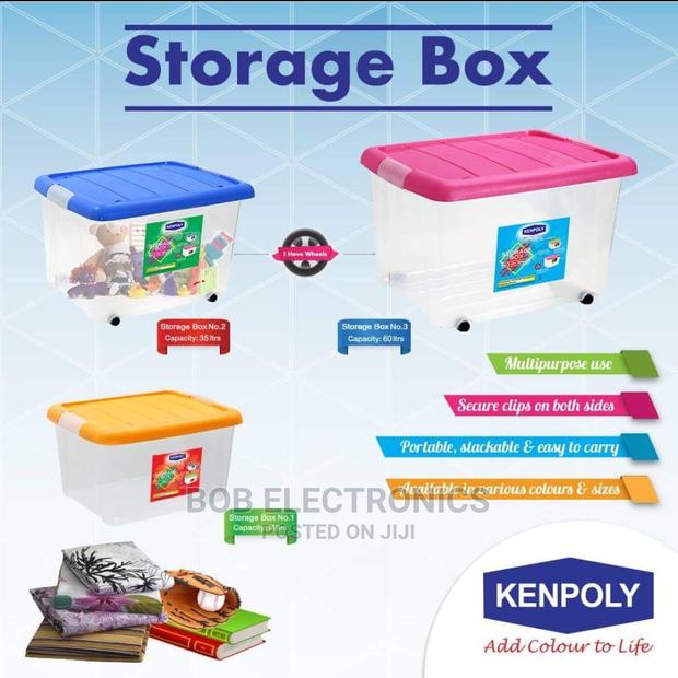 Storage Boxes With Lids And Wheels - main view