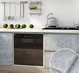 Grey Marble Contact Paper