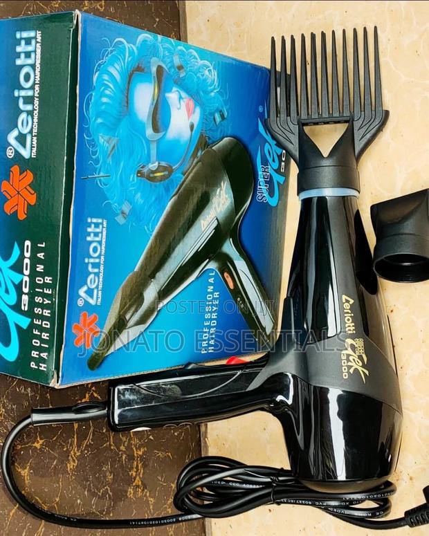 Ceriotti Hair Dryer, Gek 3000, Blow Dryer, Blow Dry