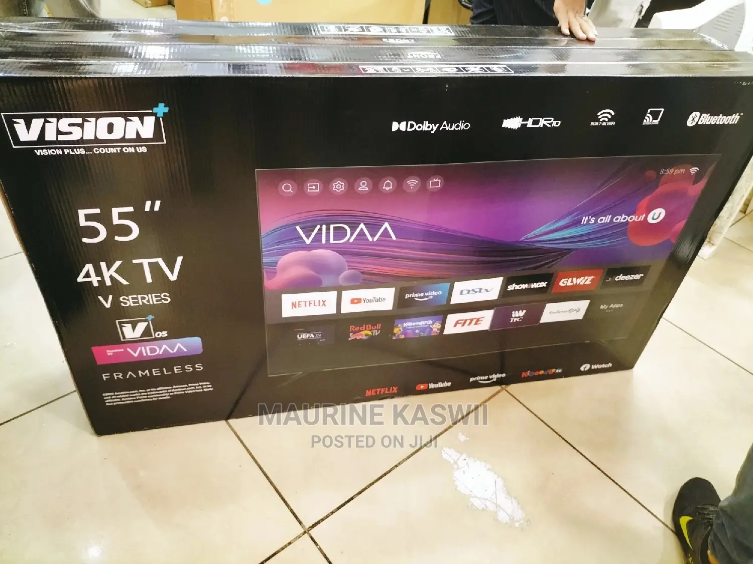 V Series 55 Vision TV Frameless