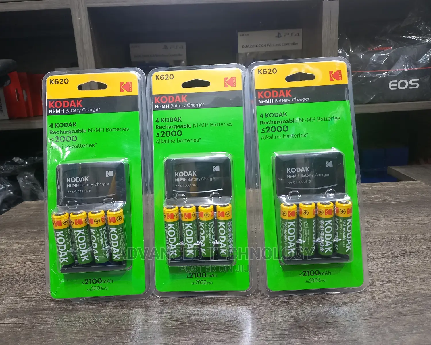 Kodak AA Rechargeable Batteries + Charger