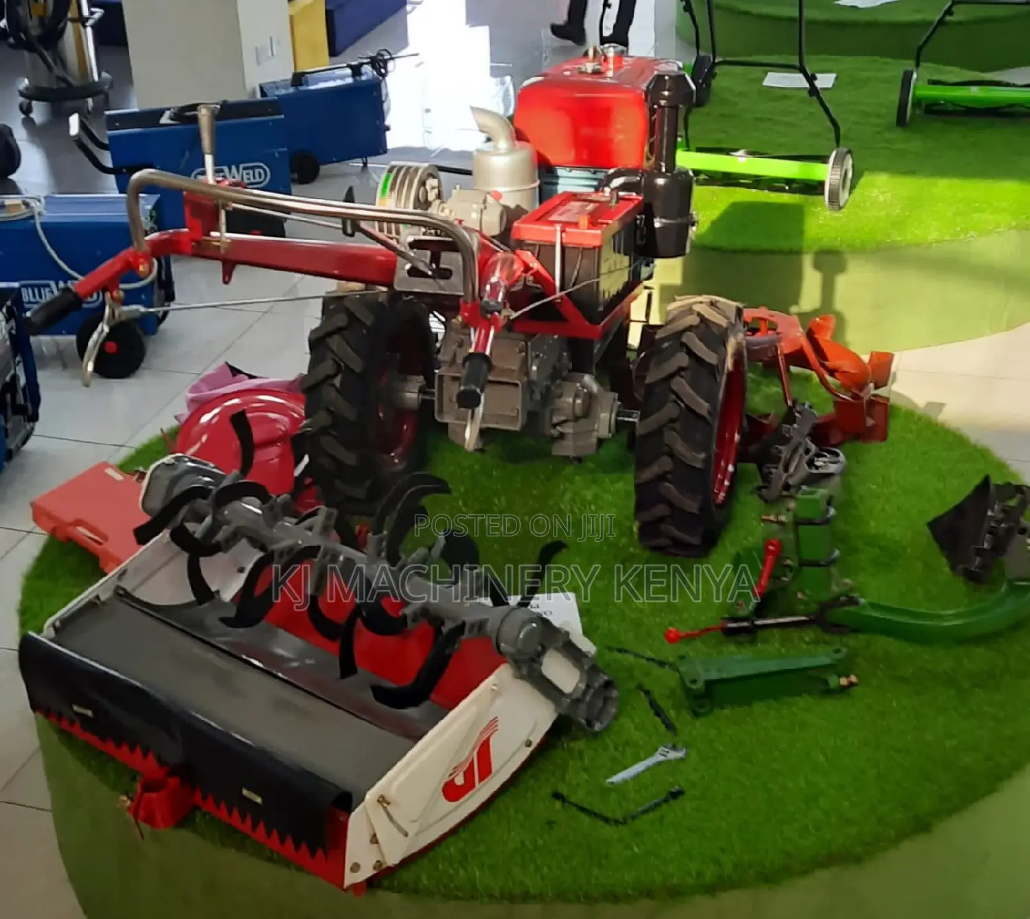 Diesel Poweted16hp Walking Tractor