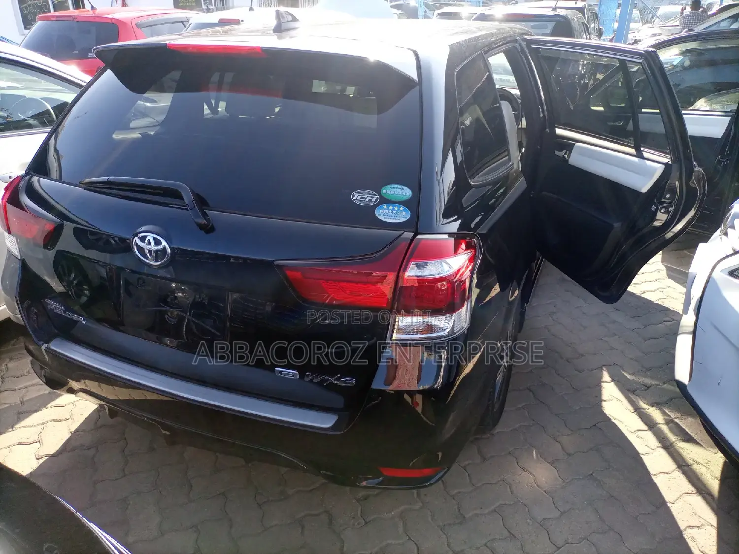 Toyota Corolla Fielder 2015 Black