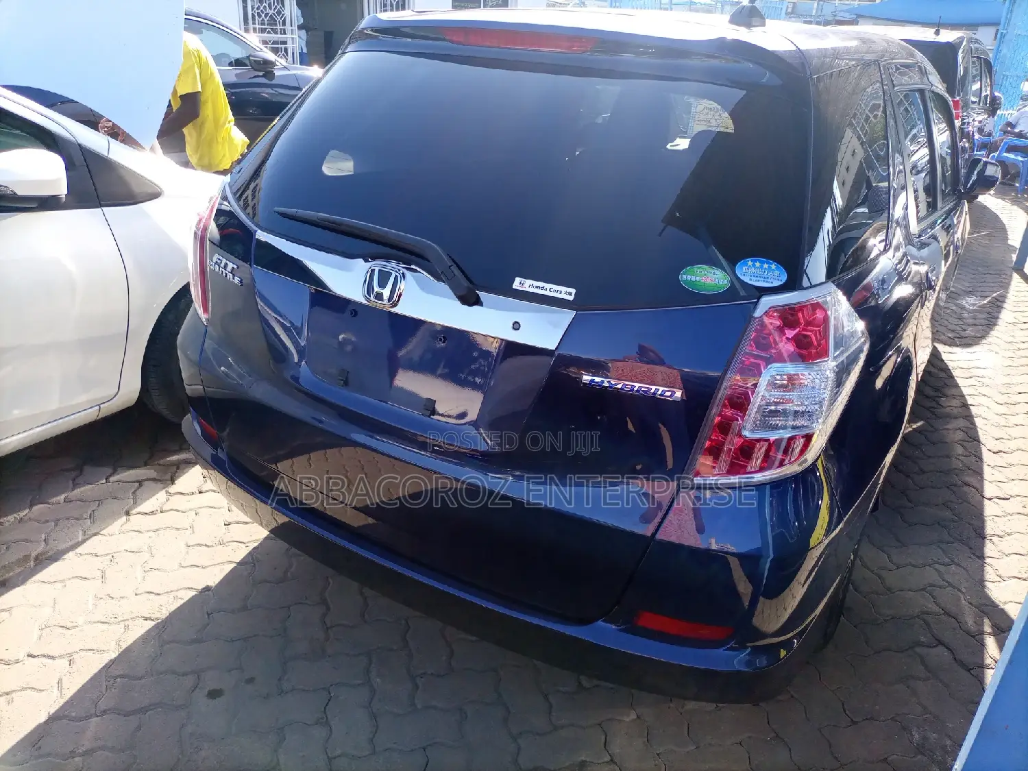 Honda Fit Shuttle 2015 Blue