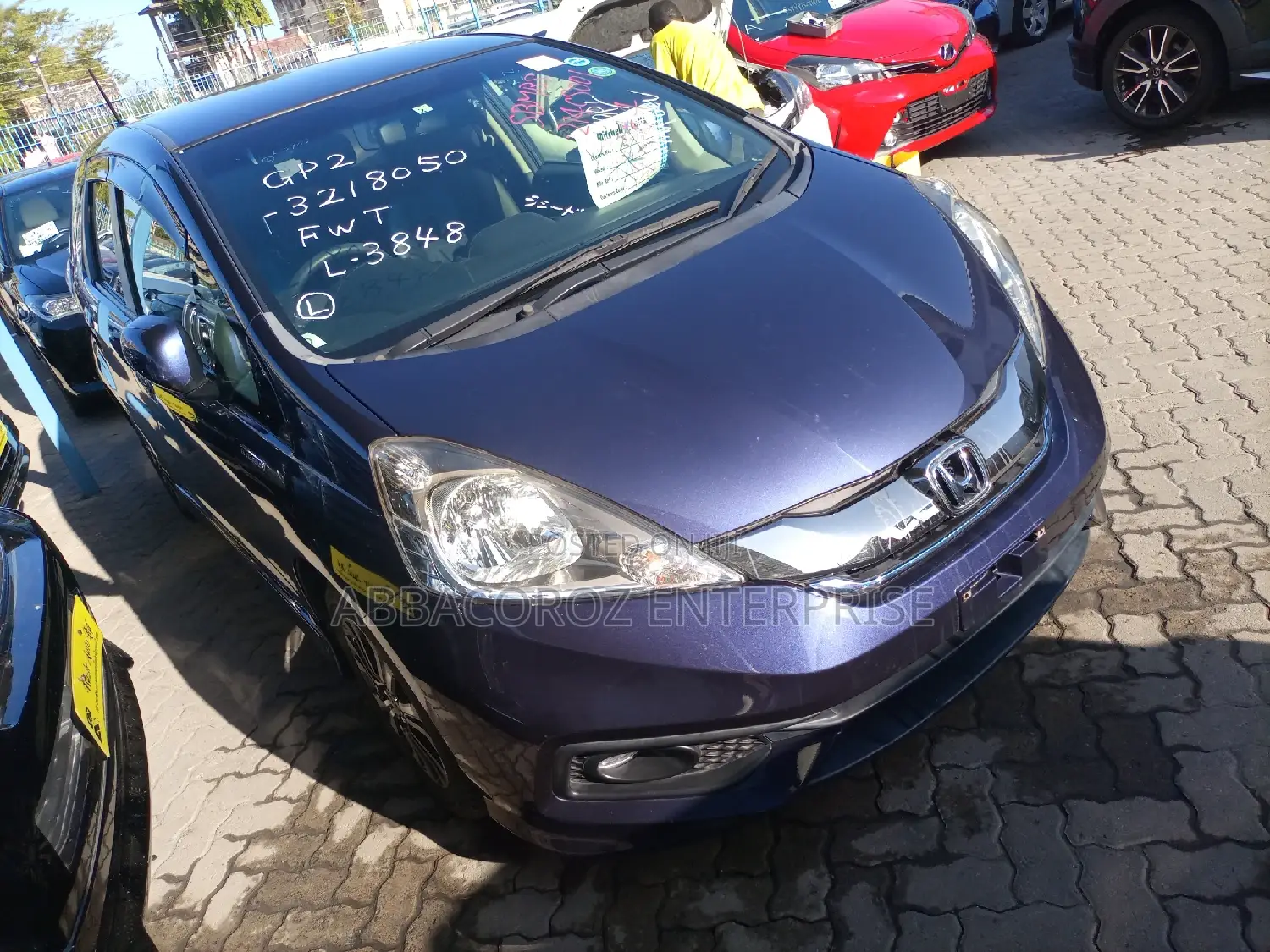 Honda Fit Shuttle 2015 Blue