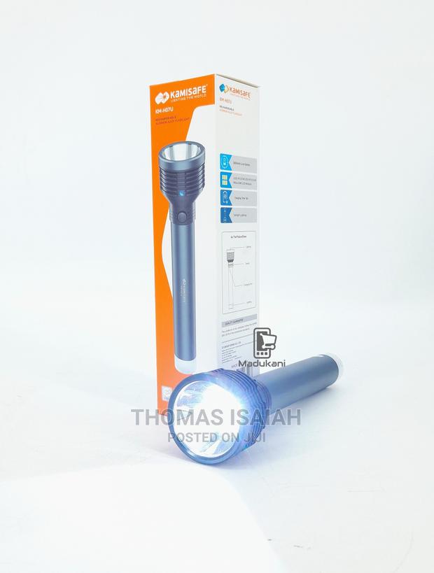 Kamisafe KM H07U Rechargeable Aluminium Alloy Flashlight Tor