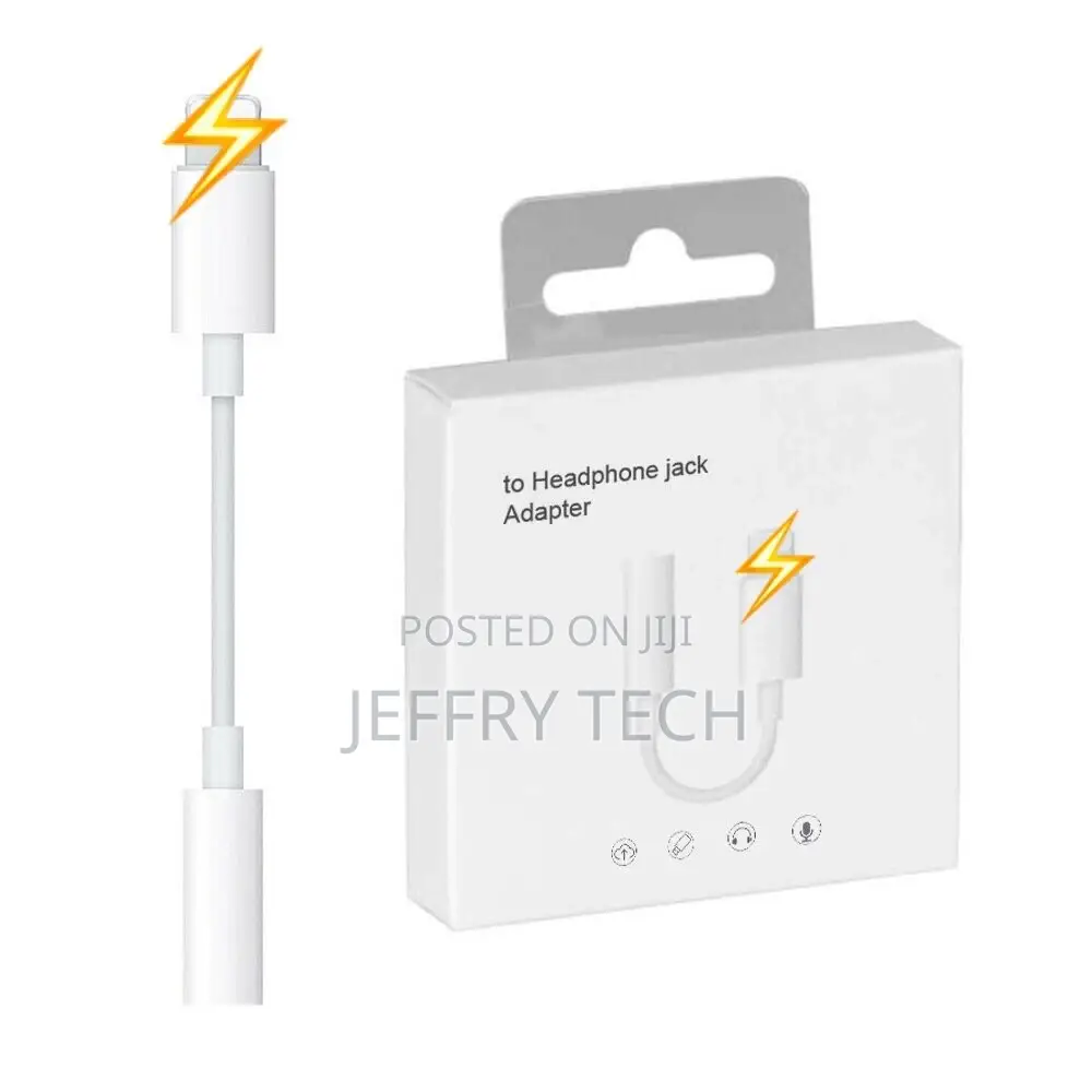 For Apple Headphone Jack Adapter for iPhone Voice Calls Adap