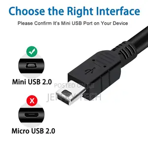 Ata Charging Cord 5pin Mini B Cable USB 2.0 Type a Male to M