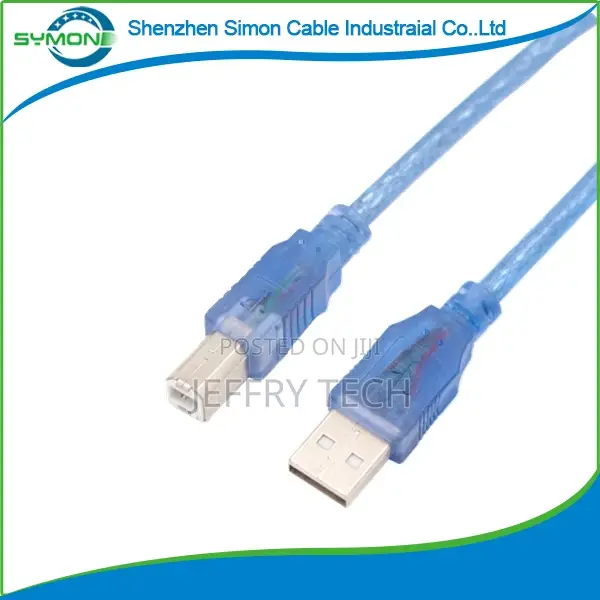 Cheap 1.5m Black High Quality USB 2.0 Printer Cable Type a M