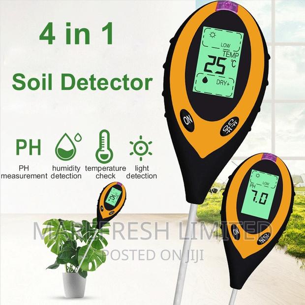 Digital Precision Soil PH Meter 4 in 1, Soil PH Tester - main view