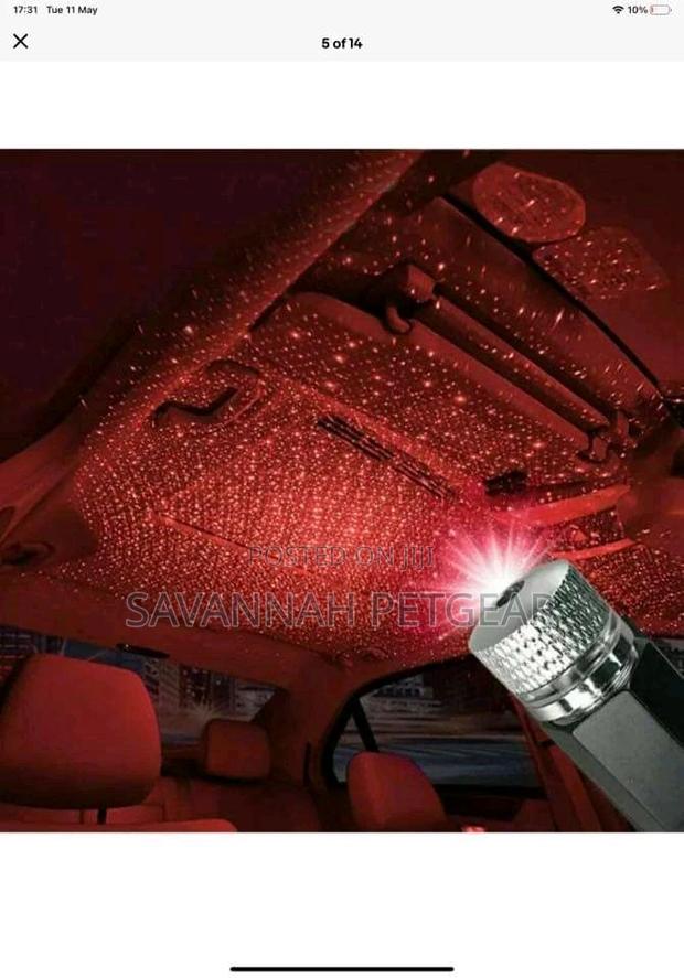 Led Car Roof Star Night Light Romantic Usb Projector Atmosph - thumbnail 6