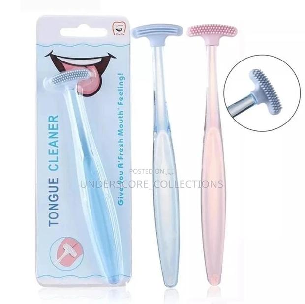 *Double Sided Silicone Tongue Cleaner - thumbnail 3