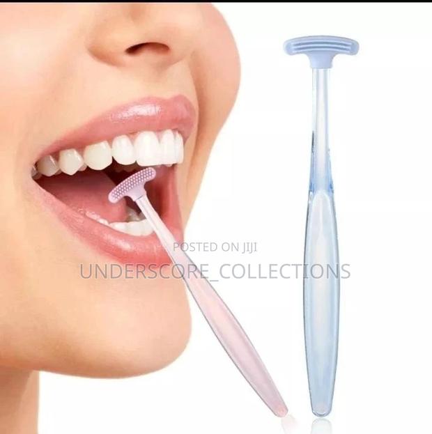 *Double Sided Silicone Tongue Cleaner - thumbnail 4