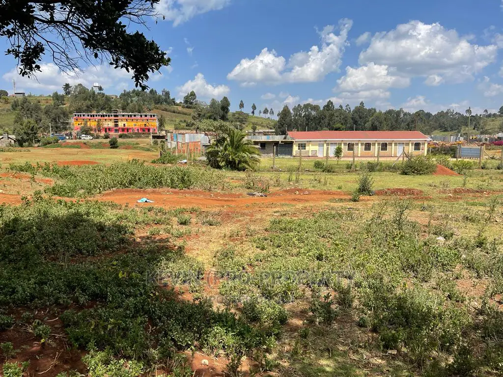 Commercial Plot for Sale Along Nairobi-Nakuru Road in Limuru