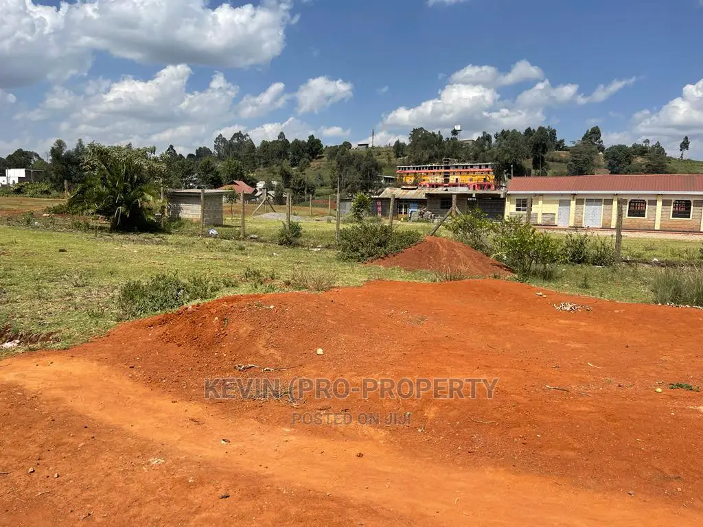 Commercial Plot for Sale Along Nairobi-Nakuru Road in Limuru