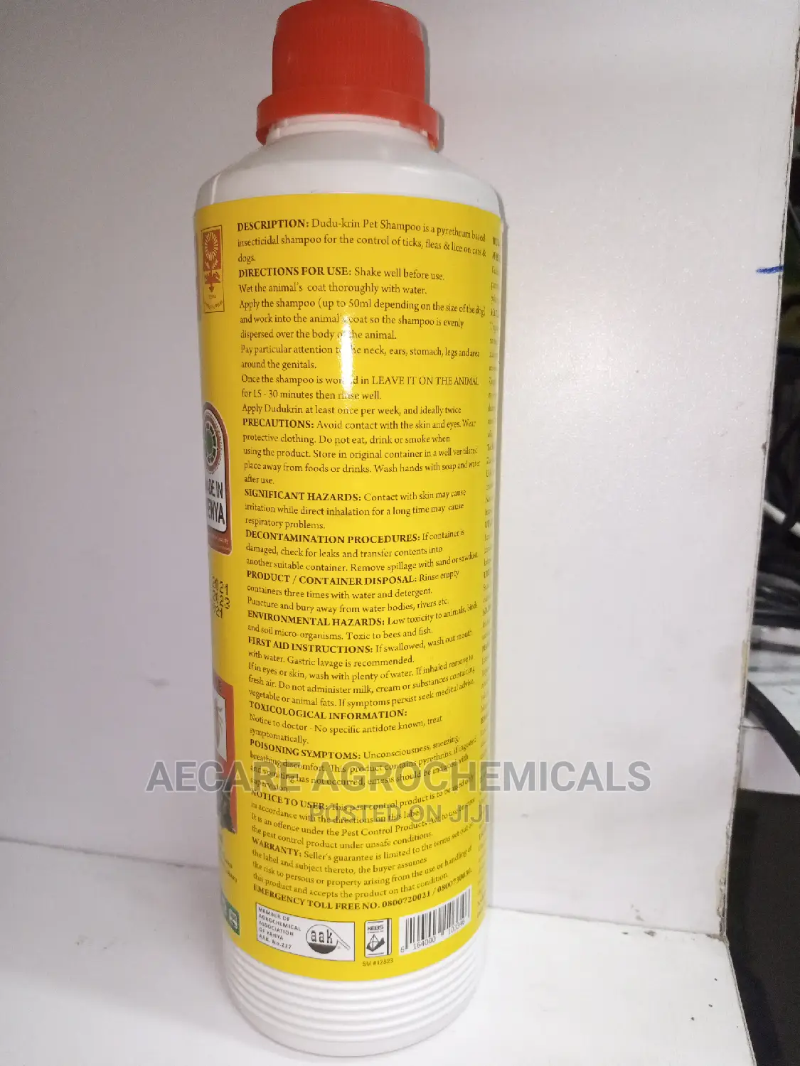 Dudukrin Insecticidal Pet Shampoo 500ml
