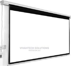 Lw Eps 200E Electric Projector Screen 200 X 200CM - thumbnail 2