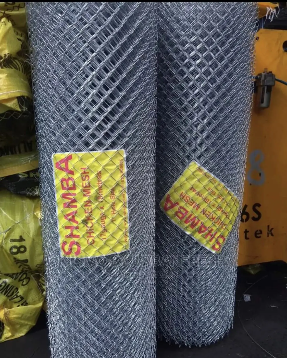 Chicken Mesh Roll. 4 X 18m. 4 Ft - 8 Ft.