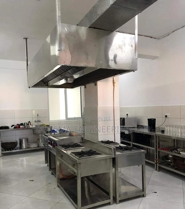 Kitchen Hood Stainless Steel Custom Made - main view