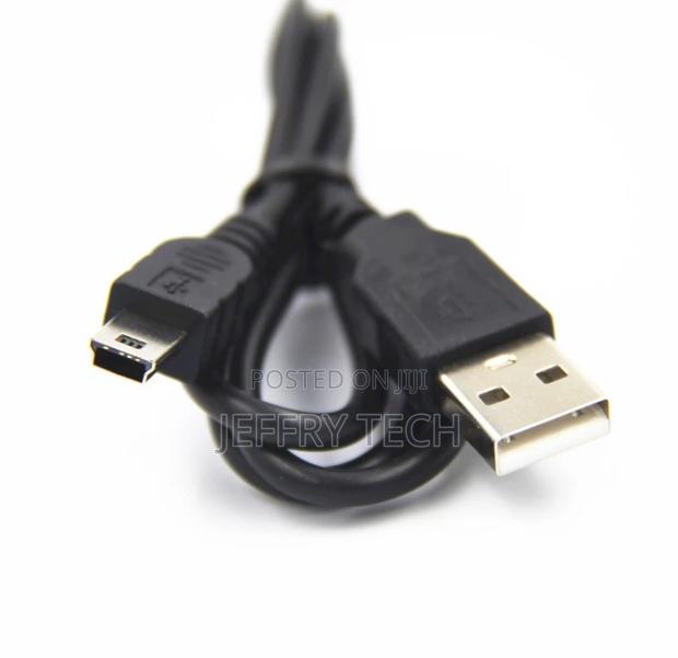 1m USB Mini 5pin 5p V3 Data Charging USB MP3 Cable Cord - thumbnail 3