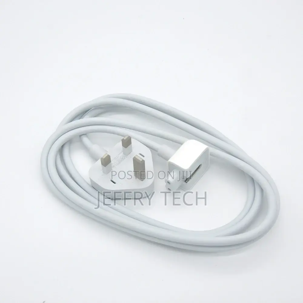 1.8M UK Plug Extension Cord Cable Ac Adapters for Macbook Ch